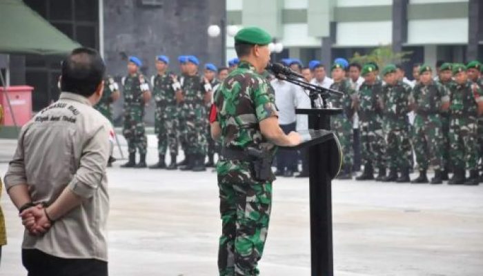 Apel Gelar’ Pasukan Kesiapan Pengamanan Pilkada Serentak Tahun 2024 ,Di Wilayah KOREM 031/Wira Bima