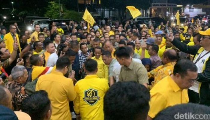 Bahlil Daftar Jadi Caketum Golkar,Disambut Hangat Oleh Agus Gumiwang