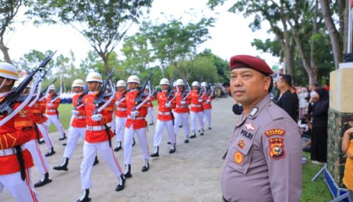 Cerita Inspiratif Brigadir Polisi Kepala Hermansyah, Belasan Tahun Jadi Pelatih Paskibraka Kab. Kampar
