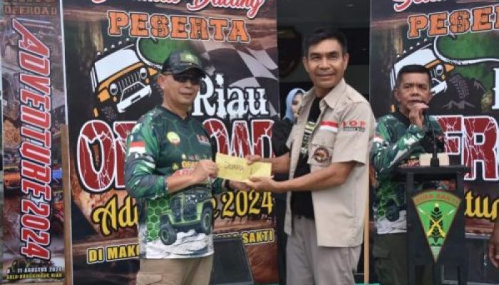 Danrem 031/Wira Bima Resmi Tutup Lomba Riau Off Road Adventure 2024