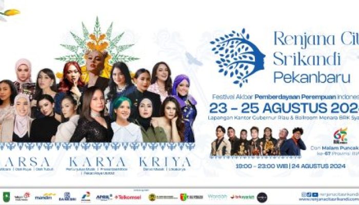 Roadshow ke Pekanbaru, Festival Akbar Renjana Cita Srikandi, Hadirkan Agnes Mo dan 70 Perempuan Inspiratif