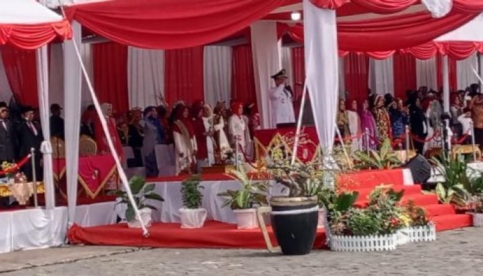 HUT RI Ke-79 Di Kantor Walikota Pekanbaru