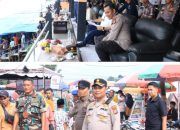 Kapolres Kuansing Hadiri Hari Kedua Event Nasional Pacu Jalur Tradisional 2024 di Teluk Kuantan