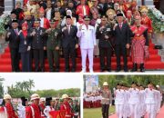Kapolres Kuansing Hadiri Upacara Proklamasi HUT Ke-79 Kemerdekaan RI di Lapangan Limuno