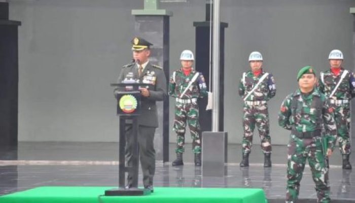 Korem 031/WB Gelar Upacara Peringatan Hari Kemerdekaan Republik Indonesia Ke-79 Tahun 2024