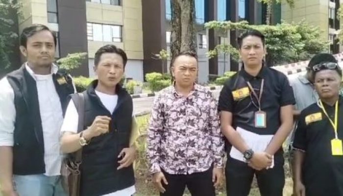 Diduga Hak Lahan Masyarakat Desa Sekijang 252 Hektar Digelapkan, LASKAR RMRB Buat Laporan Ke Polda Riau