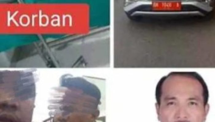 Dr Freddy Simanjutak SH, MH, Pelaku Harus di Proses Hukum Apalagi Gunakan Mobil Plat Merah