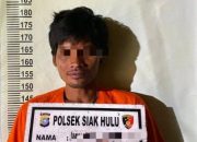 Bongkar Rumah Warga, Pelaku Diseret ke Polsek Siak Hulu