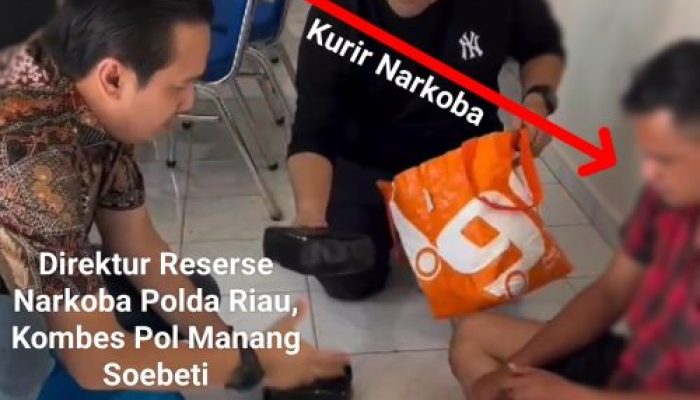 Polda Riau Gagalkan Peredaran 12 Kg Sabu dan 10 Ribu Ekstasi