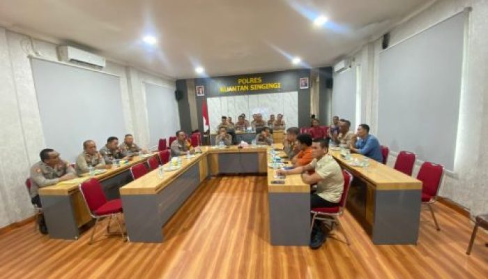 Polres Kuansing Laksanakan Rencana Kesiapan Pilkada Serentak 2024 di Kabupaten Kuansing