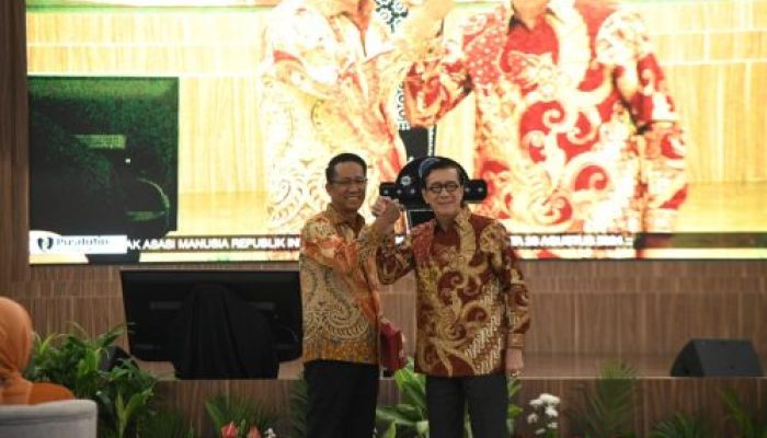 Terima Jabatan Menkumham, Supratman Minta Kolaborasi Seluruh Jajaran Kemenkumham