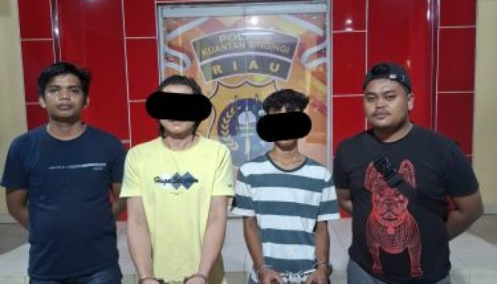 Tim Mata Elang Sat Resnarkoba Polres Kuansing Berhasil Ungkap Tindak Pidana Narkotika Jenis Sabu