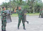 Siapkan Satuan Jelang Pemilu, Yonif 132/Bima Sakti Laksanakan Latihan PHH