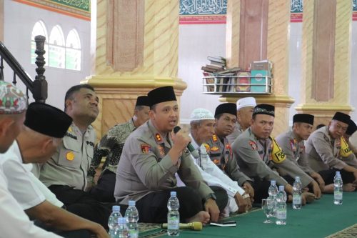 Giat Jumat Curhat, Kapolres Langkat Serap Aspirasi dan Sampaikan Pesan Kamtibmas Jelang Pilkada