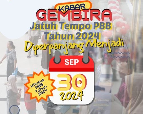 Pemko Pekanbaru Perpanjang Jatuh Tempo Pembayaran PBB-P2 hingga 30 September