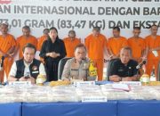 Polda Riau Musnahkan Narkoba Senilai Rp96,5 Miliar dari 12 Tersangka