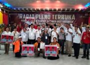 Tetapkan Nomor Urut Paslon, KPU Nisel Saat Gelar Pencabutan Nomor Urut Paslon Bupati dan Wakil Bupati Nias Selatan
