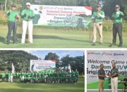 Danrem 031/WB Brigjen TNI Sugiyono menggelar Turnamen Golf bertajuk ”Welcome Game Golf Danrem 031/WB”