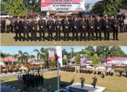 Kapolres Kampar Gelar Upacara Sumpah Pemuda Ke-96 Di Halaman Mapolres Kampar