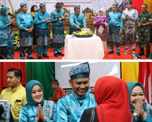 Kapolres Kuansing Hadiri Rapat Paripurna Istimewa DPRD Kab. Kuansing Dalam Rangka Memperingati Hari Jadi ke-25 Kabupaten Kuansing