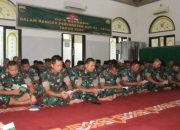 Korem 031/WB Gelar Doa Bersama Dalam Rangka Memperingati HUT ke-79 TNI