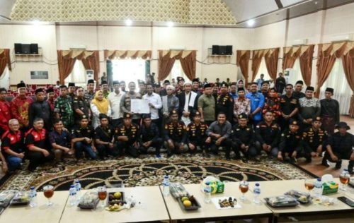LAM Rokan Hilir Deklarasikan Pilkada Damai: Bersatu Jaga Kondusivitas Negeri Seribu Kubah