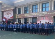 Maju Bersama Indonesia Raya, Lapas Narkotika Rumbai Ikuti Upacara Hari Sumpah Pemuda Di Kanwil Kemenkumham Riau