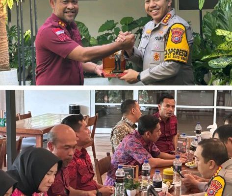 Lapas Pekanbaru Perkuat Sinergitas Dengan Polresta Pekanbaru