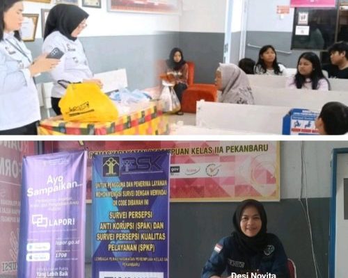 Lapas Perempuan Kelas IIA Pekanbaru Berikan Layanan Prima Sesuai UU No 22 Tahun 2022 Tentang Pemasyarakatan