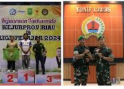Prajurit Harimau Kampar Yonif 132/BS Kembali Menunjukkan Taringnya Di Luar Medan Tempur