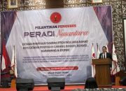 Ketum Ronald Samuel Wuisan Resmi Lantik Ketua DPD Jawa Barat Peradi Nusantara Daud Ismullah S.H di West Point Hotel Bandung