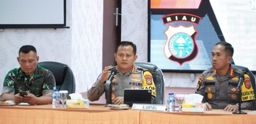 Polda Riau Terjunkan 708 Personel Gabungan Amankan Kampanye Debat Publik Pilkada Kabupaten Siak, Pelalawan & Kampar