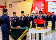 PJ Sekdaprov Riau Lantik Roni Bowo Leksono Dilantik Jadi Kepala BRIDA Riau