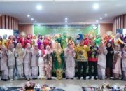 Lestarikan Budaya Melayu, DWP Dinas Pendidikan Provinsi Riau Gelar Lomba Fashion Show Kebaya Berkain Songket