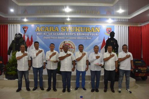 Gegana Satbrimob Polda Riau Rayakan HUT ke-50: Komitmen Jaga Stabilitas Keamanan Nasional