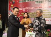 Natal Bersama Polres Inhu, Berkarya dengan Hati