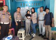 Gerak Cepat Ditlantas Polda Riau dan Jasa Raharja, Santuni Keluarga Korban Kecelakaan Tragis di Pekanbaru
