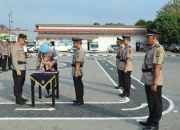 Dua PJU Polres Inhu Dirotasi, Kapolres Pimpin Upacara Sertijab