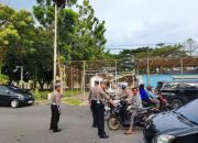 Lewat Depan Mako Polres Tidak Menggunakan Helm, Sat Lantas Tindak Tegas