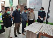 Kasat Lantas Polres Inhu Datangi PT MAS, Gelar Sosialisasi Keselamatan Lalu Lintas