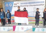 Luar Biasa! Asyifa Rihadatul Siswi SMAN 5 Pekanbaru Raih Emas Internasional SEASA Shooting Campions