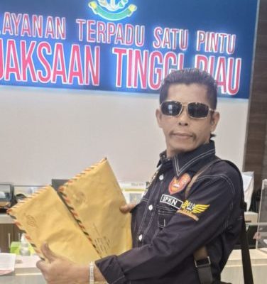 DPP-SPKN Laporkan ke- Kejati Riau Dugaan Korupsi 10 Paket Proyek Strategis Pemko Dumai