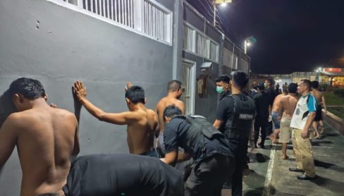 Rutan Rengat Gelar Razia Kamar Hunian Warga Binaan