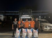 Polres Inhu Tangkap Tiga Pelaku Perdagangan Pupuk Subsidi