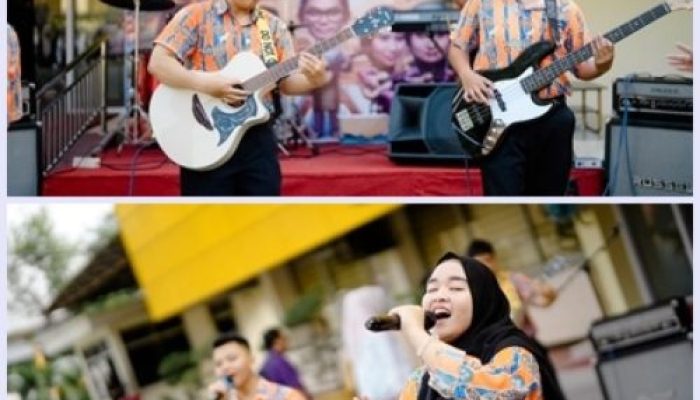 Asyik..!! Ada Pojok Seni di Kantor Dinas Pendidikan Riau Suguhkan Hiburan Akustik