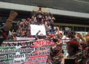 Tuntut Keadilan dan Copot Menteri, Laskar Merah Putih Gelar Aksi di Kemenkumham