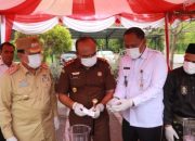 Sinergi APH, Kalapas Pasir Pangaraian Hadiri Pemusnahan Barang Bukti Tindak Pidana Umum di Kejaksaan Negeri Rokan Hulu