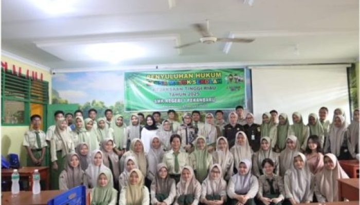 Cegah Bullying Di kalangan Siswa, JMS Sambangi SMKN 1 Pekanbaru