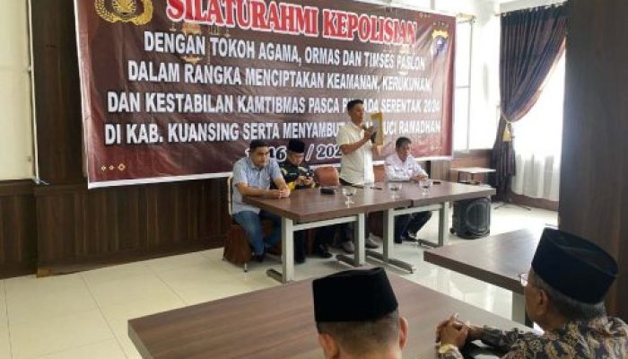 Direktorat Intelkam Polda Riau Laksanakan Kegiatan Penguatan Kamtibmas di Kab. Kuansing