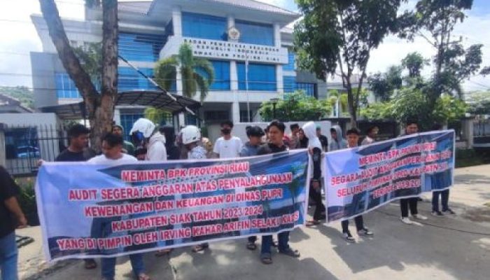 Dugaan Korupsi, BPK Riau Didesak Audit Keuangan PUPR dan DPRD Siak